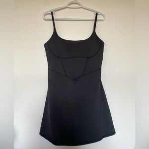 Halara Exercise Corset Style Exercise Dress - Black